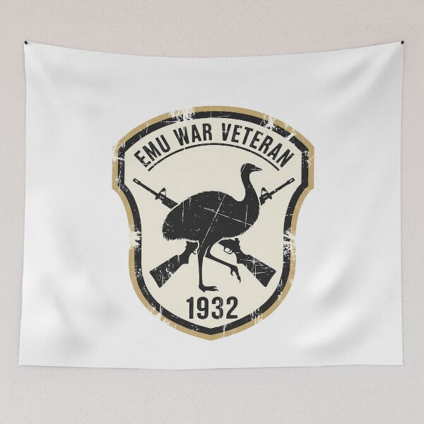 Item preview, Emu War Veteran 1932: Vintage Military Humor designed and sold by k3rstman1.