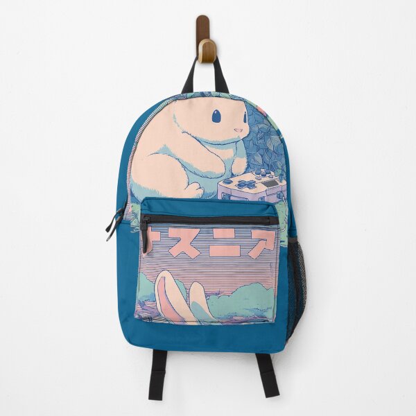 Item preview, Bunny Gamer Vaporwave Pastel Retro Handheld Art designed and sold by Nebulorum.