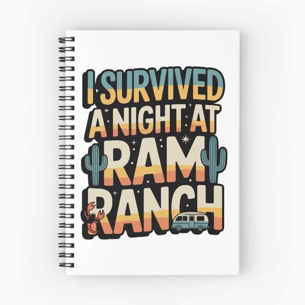 Artikelvorschau, Ich habe eine Nacht auf der Ram Ranch überlebt, die Ram Ranch rockt wirklich entworfen und verkauft von graphic-genie.