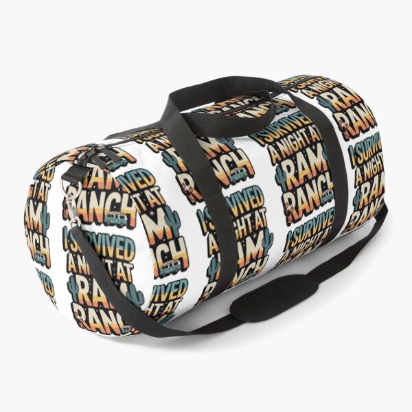 Item preview, I Survived a Night at Ram Ranch, Ram Ranch Really Rocks designed and sold by graphic-genie.