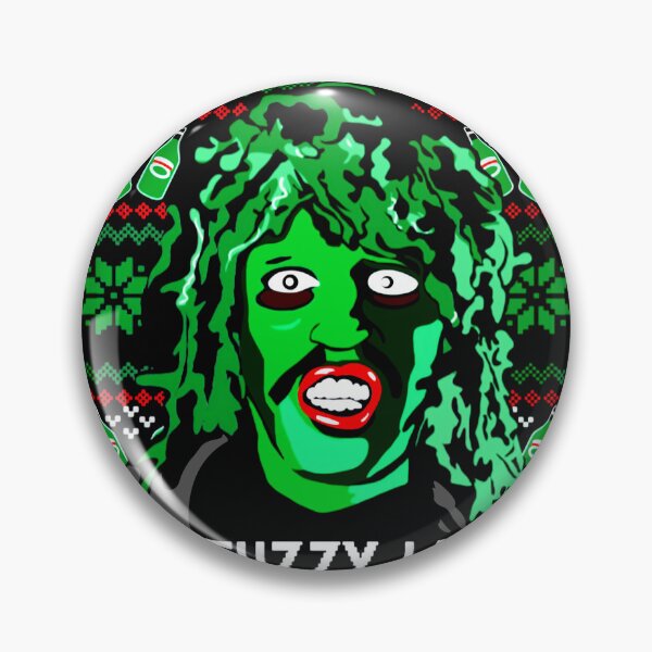 Item preview, Merry Christmas You Fuzzy Little Man Peach Old Gregg Mighty Boosh Crimp Pie designed and sold by JoseSmith3.