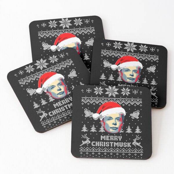 Item preview, Merry Christmusk Elon Musk Christmas Parody designed and sold by JoseSmith3.