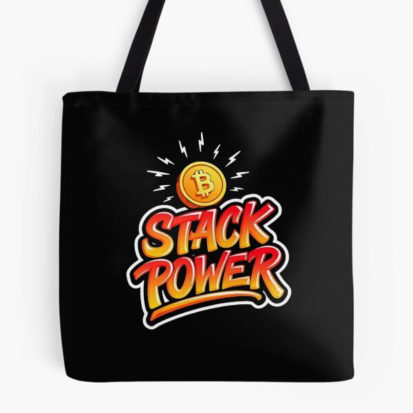 Item preview, Bitcoin Sat Stacker Graffiti Design designed and sold by RadDeck.