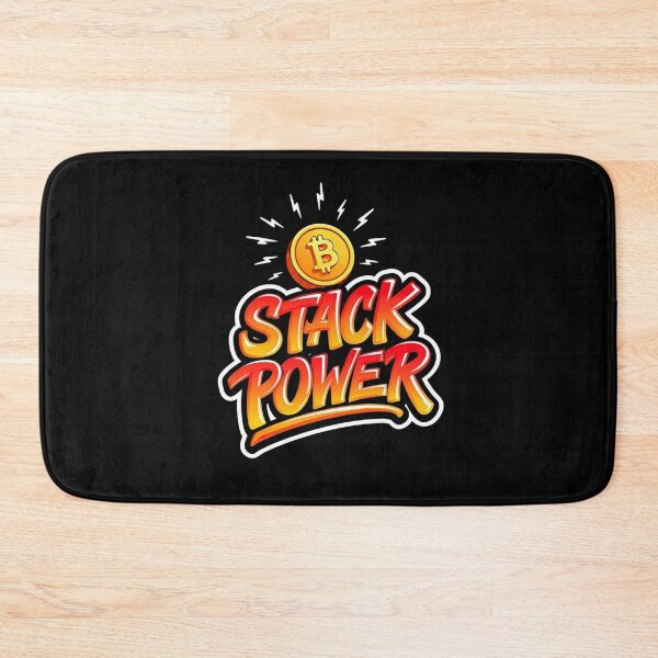 Item preview, Bitcoin Sat Stacker Graffiti Design designed and sold by RadDeck.