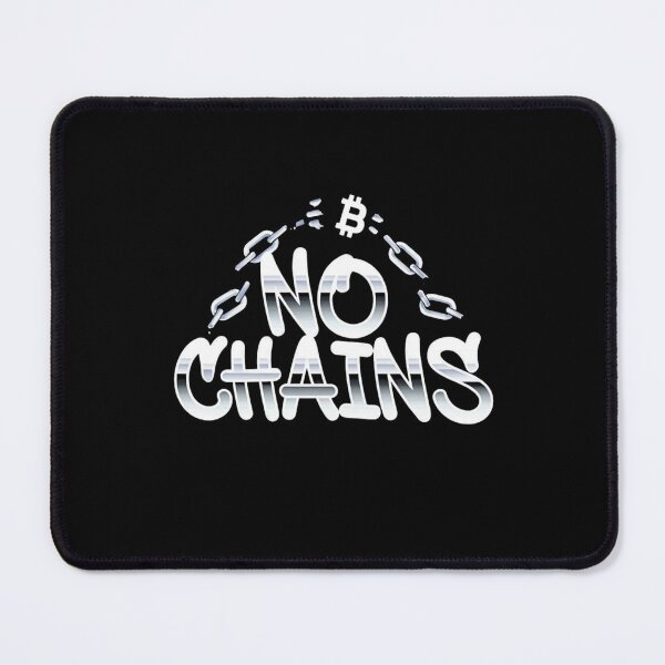 Item preview, Bitcoin No Chains Graffiti Design designed and sold by RadDeck.