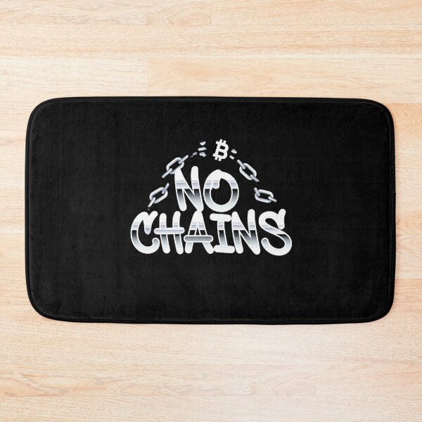 Item preview, Bitcoin No Chains Graffiti Design designed and sold by RadDeck.
