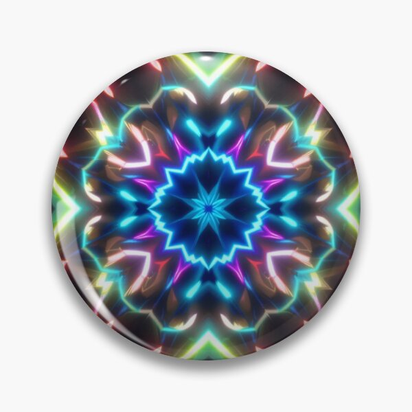 Item preview, Vibrant Kaleidoscope of Neon Lights designed and sold by InezPhotography.