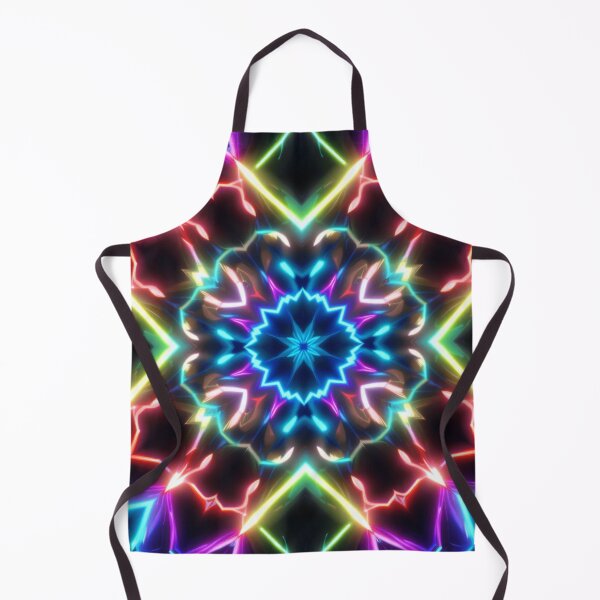 Item preview, Vibrant Kaleidoscope of Neon Lights designed and sold by InezPhotography.