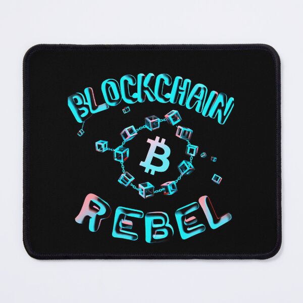Item preview, Blockchain Rebel Bitcoin Graffiti Design designed and sold by RadDeck.