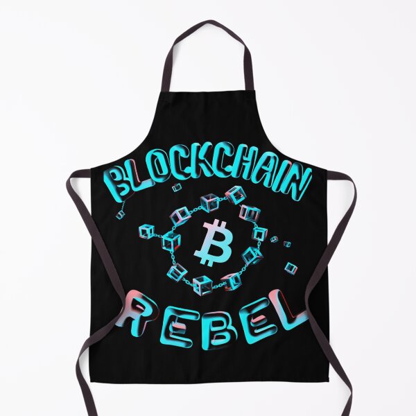Item preview, Blockchain Rebel Bitcoin Graffiti Design designed and sold by RadDeck.