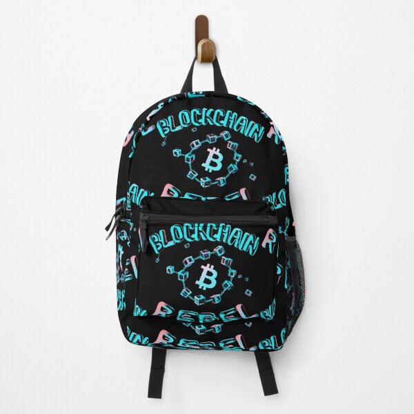 Item preview, Blockchain Rebel Bitcoin Graffiti Design designed and sold by RadDeck.