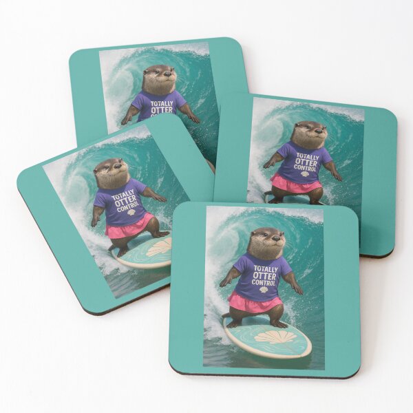 Item preview, Surfin' Otter designed and sold by Tridentulus.