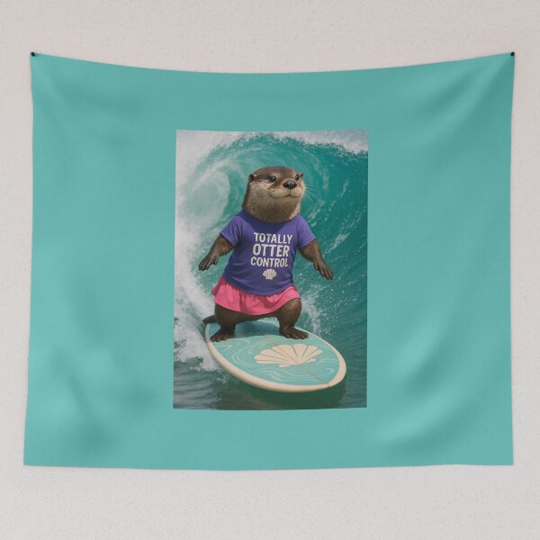 Item preview, Surfin' Otter designed and sold by Tridentulus.
