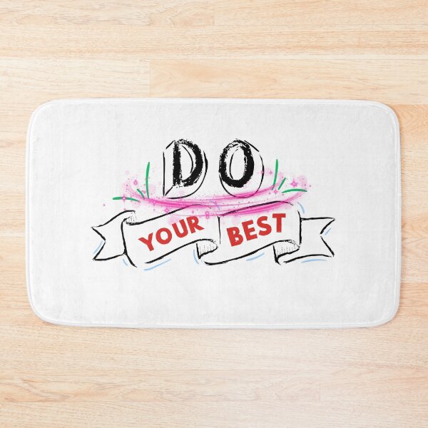 Item preview, Do Your Best – Motivational Quote Design for Positivity & Daily Inspiration designed and sold by Happyfreedom.