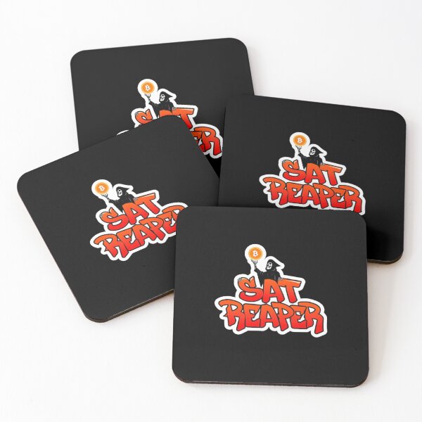 Item preview, Sat Reaper Bitcoin Graffiti Design designed and sold by RadDeck.
