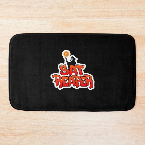 Item preview, Sat Reaper Bitcoin Graffiti Design designed and sold by RadDeck.