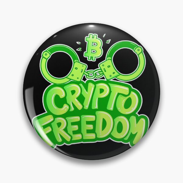 Item preview, Crypto Freedom Bitcoin Graffiti Design designed and sold by RadDeck.