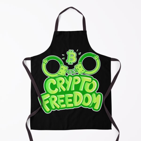 Item preview, Crypto Freedom Bitcoin Graffiti Design designed and sold by RadDeck.