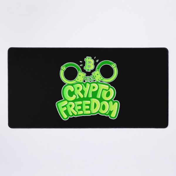 Item preview, Crypto Freedom Bitcoin Graffiti Design designed and sold by RadDeck.