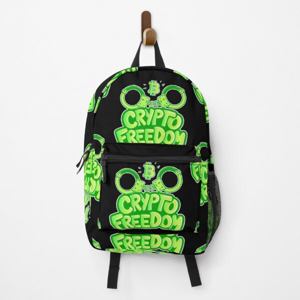 Item preview, Crypto Freedom Bitcoin Graffiti Design designed and sold by RadDeck.