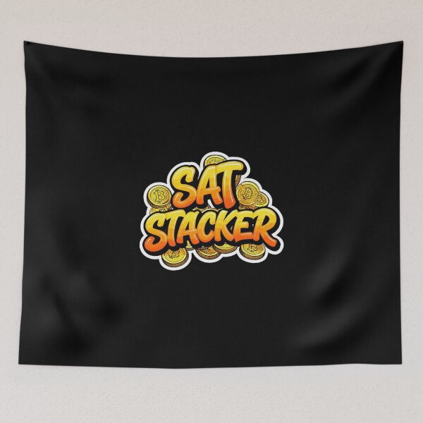 Item preview, Stack Power Bitcoin Graffiti Design designed and sold by RadDeck.