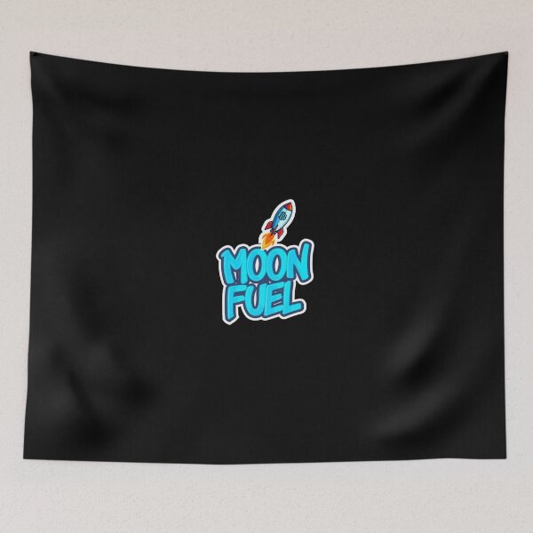 Item preview, Moon Fuel Bitcoin Graffiti Design designed and sold by RadDeck.
