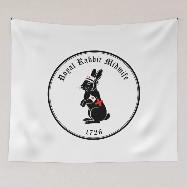 Item preview, Mary toft royal rabbit midwife designed and sold by k3rstman1.