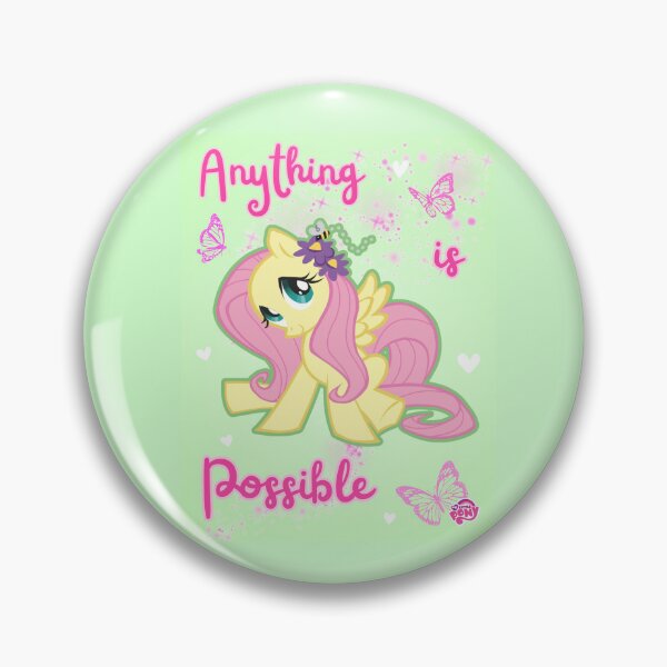 Item preview, Anything is Possible - Fluttershy My Little Pony designed and sold by bronymerch4u.