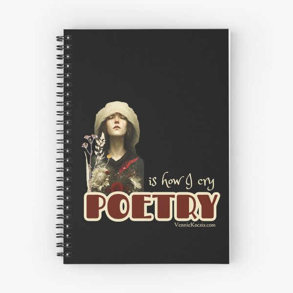 Item preview, Poetry Is How I Cry Burgundy Cream designed and sold by Vennie Kocsis.