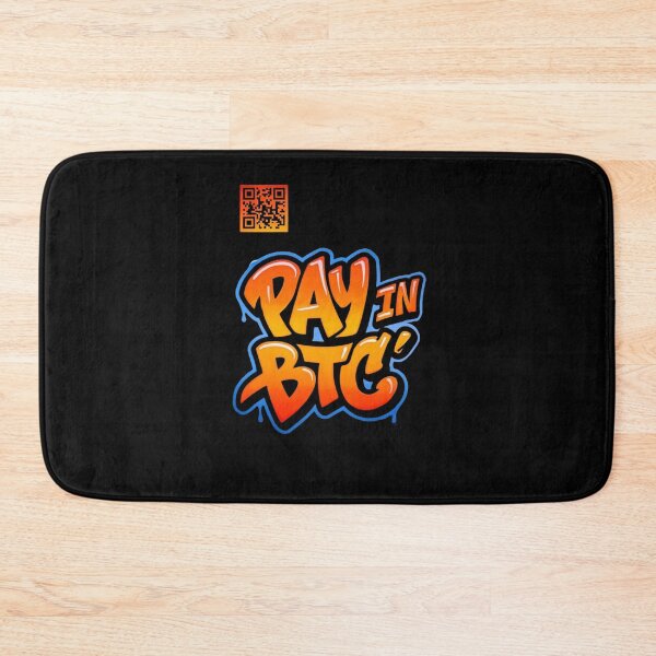 Item preview, Pay in Bitcoin Graffiti Design designed and sold by RadDeck.