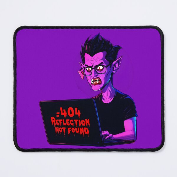 Item preview, funny halloween Tech-Savvy Vampire designed and sold by Uglyandcute.
