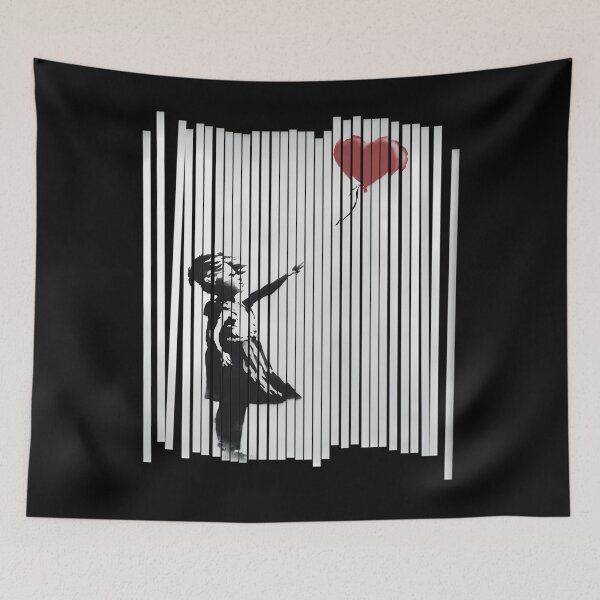 Item preview, Hey I Fixed It Banksy Shredded Balloon Girl designed and sold by MickeyLavender.