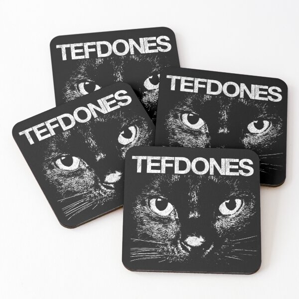 Item preview, TEFDONES - Cat Band Parody Band Shirt designed and sold by HollisArtCo.