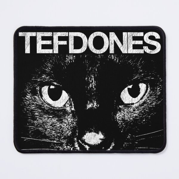 Item preview, TEFDONES - Cat Band Parody Band Shirt designed and sold by HollisArtCo.