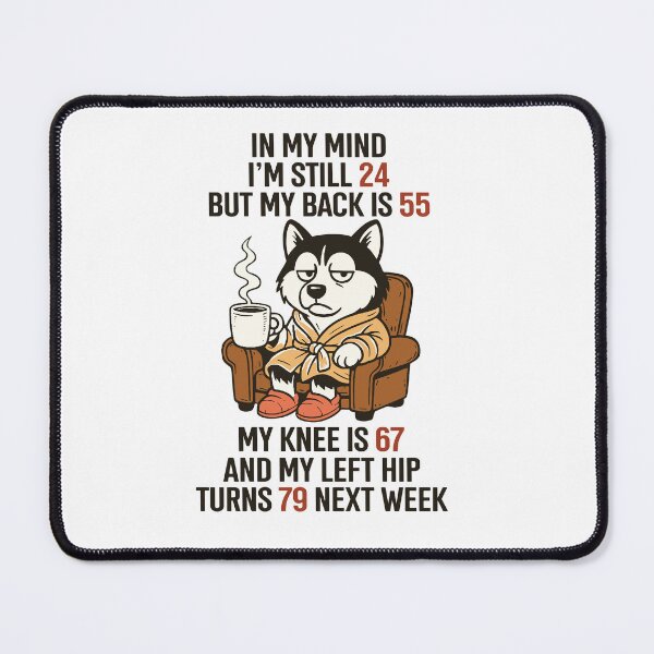 Item preview, Funny Wolf In My Mind I’m Still 24 But My Back Is 55 designed and sold by caniasphelim6.