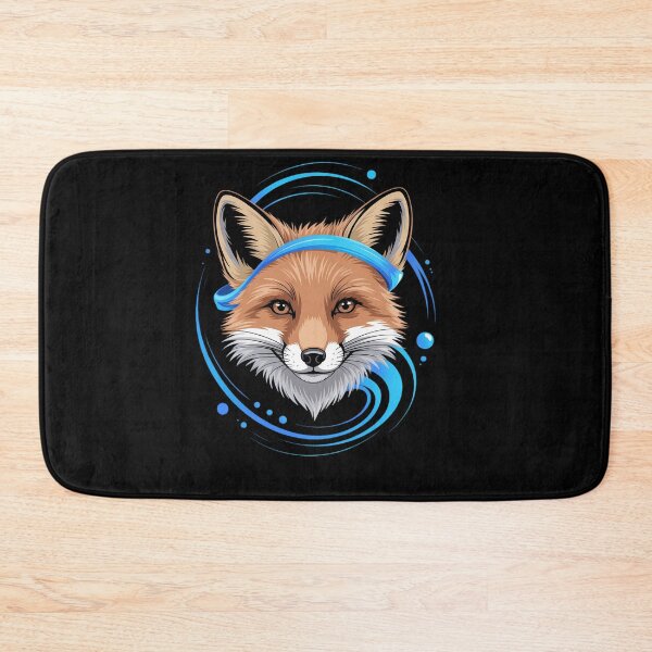 Item preview, Fox Diabetes Awareness Blue Bandana T1D Survivor designed and sold by savrmiller.