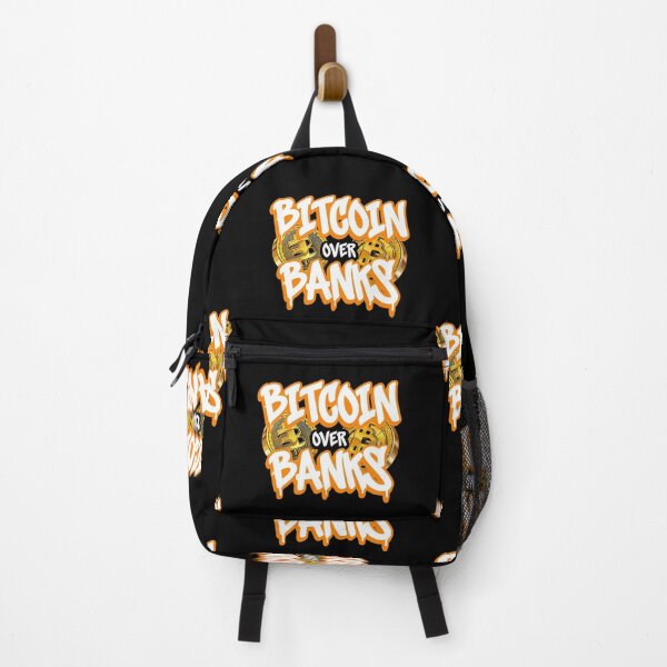 Item preview, Bitcoin Over Banks Graffiti Design designed and sold by RadDeck.