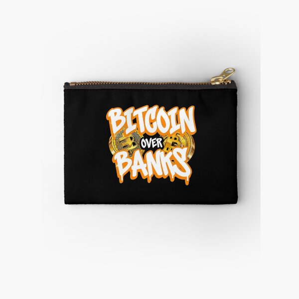 Item preview, Bitcoin Over Banks Graffiti Design designed and sold by RadDeck.