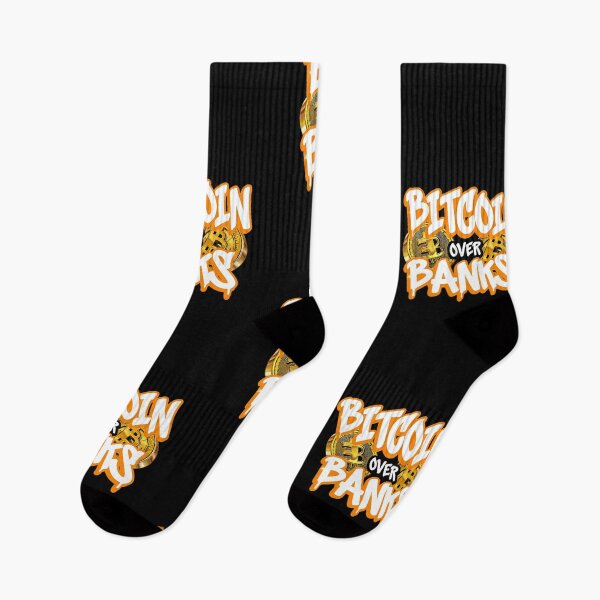 Item preview, Bitcoin Over Banks Graffiti Design designed and sold by RadDeck.