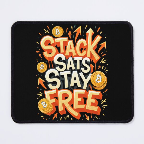 Item preview, Stack Sats Stay Free Graffiti Design designed and sold by RadDeck.