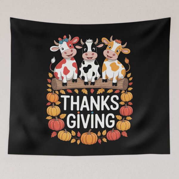 Item preview, Pumkin Cow Fall Autumn Thanksgiving designed and sold by savrmiller.