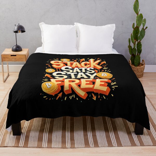 Item preview, Stack Sats Stay Free Graffiti Design designed and sold by RadDeck.