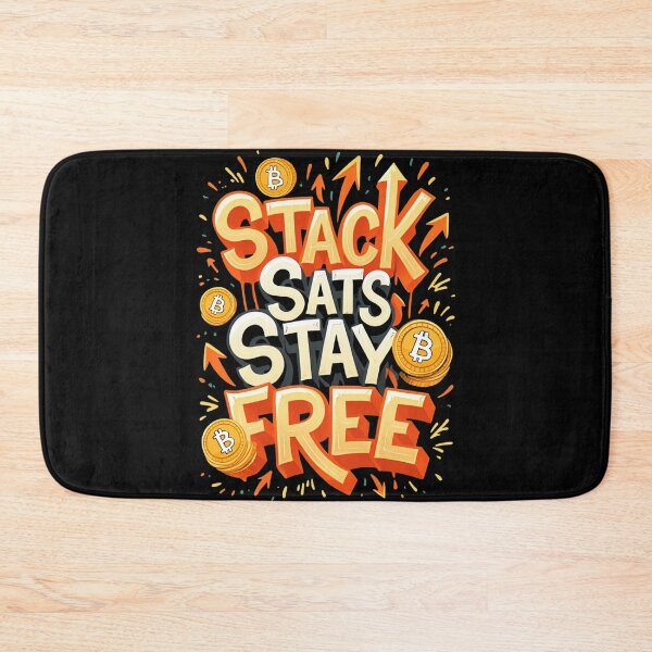 Item preview, Stack Sats Stay Free Graffiti Design designed and sold by RadDeck.