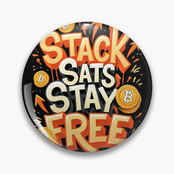 Item preview, Stack Sats Stay Free Graffiti Design designed and sold by RadDeck.
