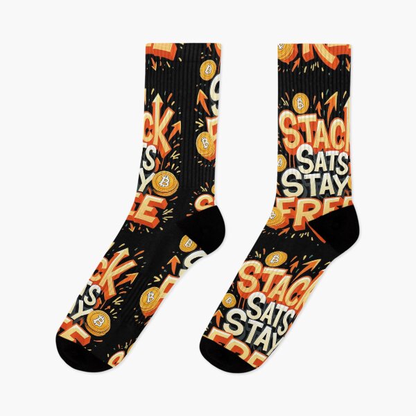 Item preview, Stack Sats Stay Free Graffiti Design designed and sold by RadDeck.
