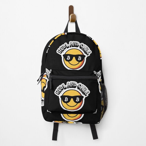 Item preview, Hodl and Chill Bitcoin Graffiti Design designed and sold by RadDeck.