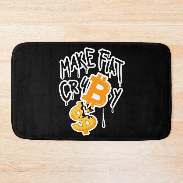 Item preview, Make Fiat Cry Bitcoin Graffiti Design designed and sold by RadDeck.