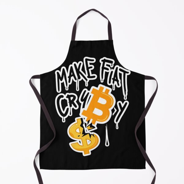 Item preview, Make Fiat Cry Bitcoin Graffiti Design designed and sold by RadDeck.