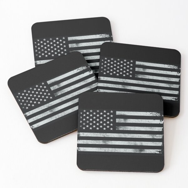 Item preview, Black American Flag designed and sold by Flirt-Teez.