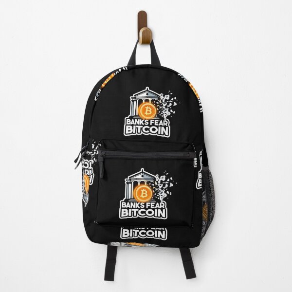 Item preview, Banks Fear Bitcoin Graffiti Design designed and sold by RadDeck.